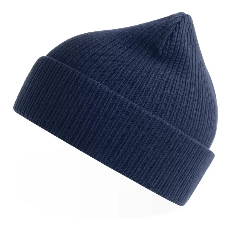 Bonnet en coton organique hypoallergénique avec rabat, 78 g/m²