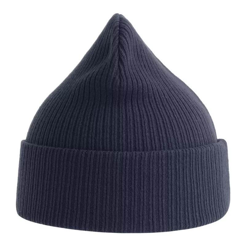 Bonnet en coton organique hypoallergénique avec rabat, 78 g/m²