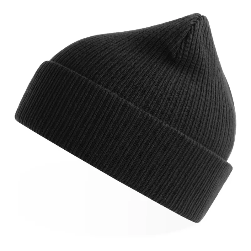 Bonnet en coton organique hypoallergénique avec rabat, 78 g/m²