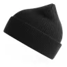 Bonnet en coton organique hypoallergénique avec rabat, 78 g/m²