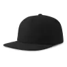 Casquette vintage visière plate 5 panneaux en coton organique et recyclé, 260 g/m²