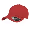 Casquette de sport coton léger 5 panneaux, visière courbée, oeillets cousus, 270 g/m²