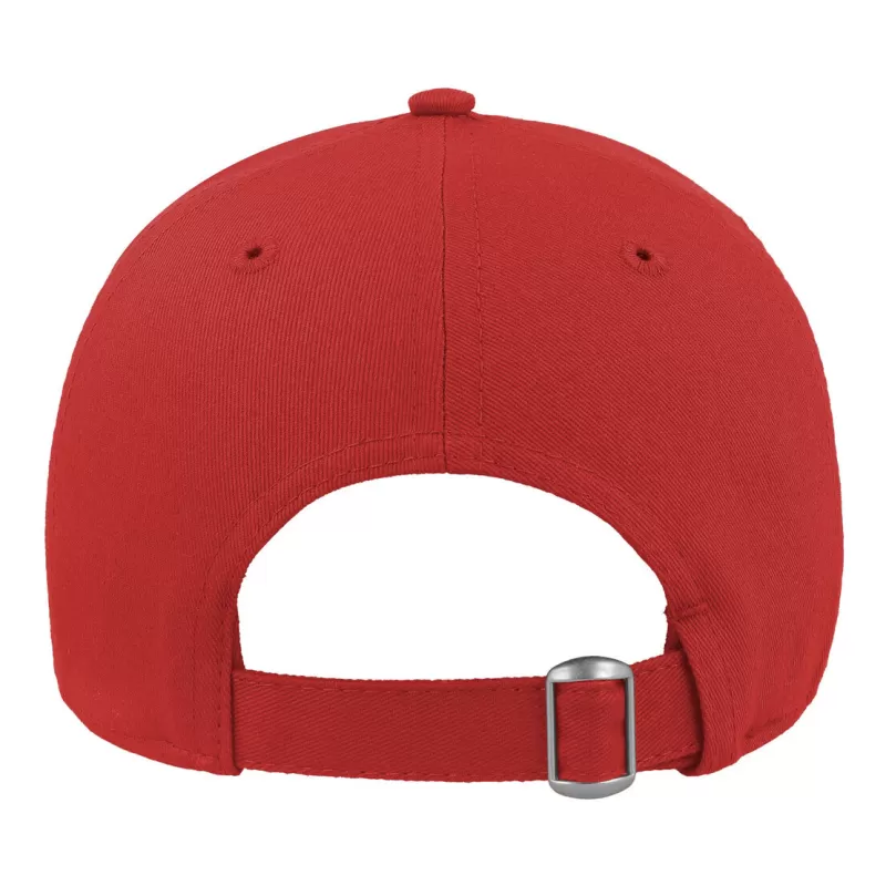 Casquette de sport coton léger 5 panneaux, visière courbée, oeillets cousus, 270 g/m²