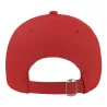 Casquette de sport coton léger 5 panneaux, visière courbée, oeillets cousus, 270 g/m²