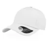 Casquette de sport coton léger 5 panneaux, visière courbée, oeillets cousus, 270 g/m²