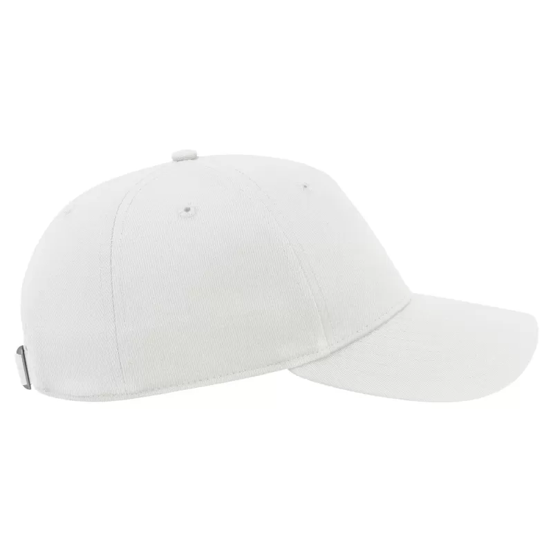 Casquette de sport coton léger 5 panneaux, visière courbée, oeillets cousus, 270 g/m²