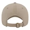 Casquette baseball 6 panneaux en coton canvas, look vintage, 260 g/m²