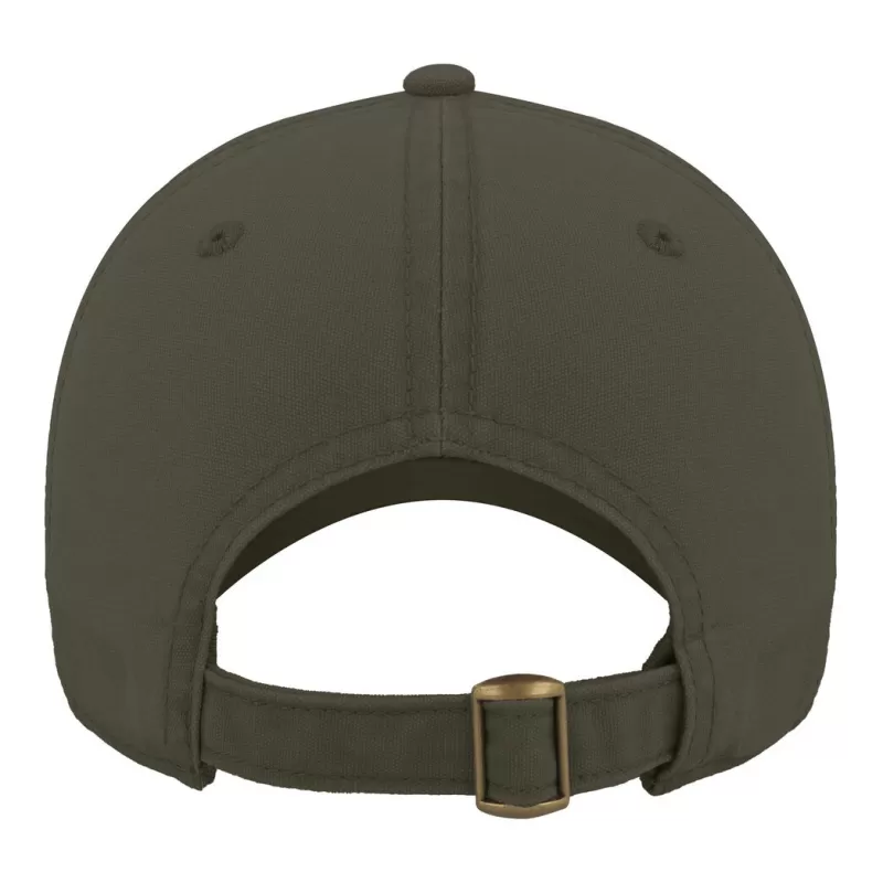 Casquette baseball 6 panneaux en coton canvas, look vintage, 260 g/m²