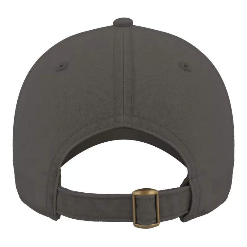 Casquette baseball 6 panneaux en coton canvas, look vintage, 260 g/m²