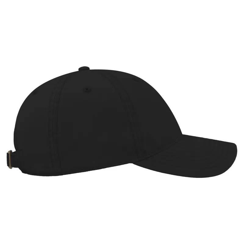 Casquette baseball 6 panneaux en coton canvas, look vintage, 260 g/m²