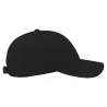 Casquette baseball 6 panneaux en coton canvas, look vintage, 260 g/m²