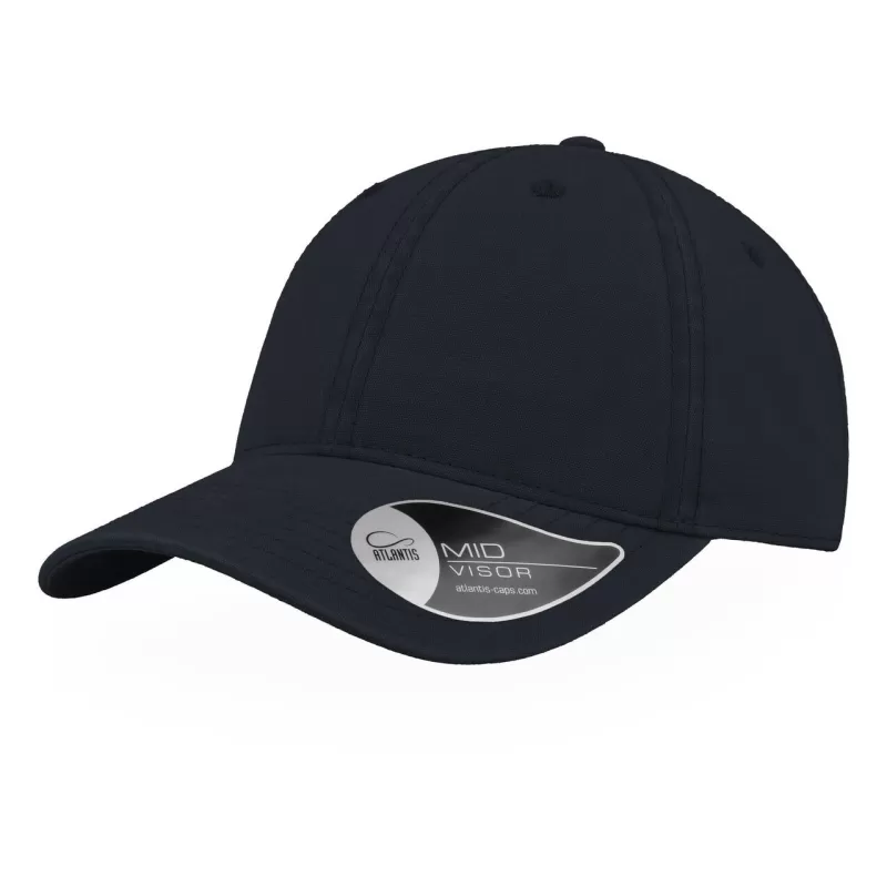 Casquette baseball 6 panneaux en coton canvas, look vintage, 260 g/m²
