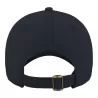 Casquette baseball 6 panneaux en coton canvas, look vintage, 260 g/m²