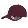 Casquette baseball 6 panneaux en coton canvas, look vintage, 260 g/m²