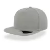 Casquette visière plate 5 pans en polyester recyclé, panneau avant renforcé, 300 g/m²