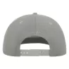 Casquette visière plate 5 pans en polyester recyclé, panneau avant renforcé, 300 g/m²