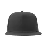 Casquette visière plate 5 pans en polyester recyclé, panneau avant renforcé, 300 g/m²