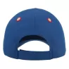 Casquette enfant baseball 5 pans en coton bio, fermeture velcro, 260 g/m²