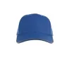 Casquette 6 pans liseré réfléchissant en polyester recyclé, 200 g/m²