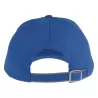 Casquette 6 pans liseré réfléchissant en polyester recyclé, 200 g/m²
