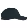 Casquette 6 pans liseré réfléchissant en polyester recyclé, 200 g/m²