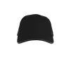 Casquette 6 pans liseré réfléchissant en polyester recyclé, 200 g/m²