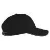 Casquette 6 pans liseré réfléchissant en polyester recyclé, 200 g/m²