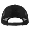 Casquette Rapper 5 panneaux en coton canvas, visière préformée, dos filet, 260 g/m²