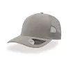 Casquette 5 panneaux trucker en faux daim, fermeture PVC, visière précourbée, 130 g/m²