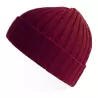 Bonnet en polyester recyclé côtelé avec revers, style pêcheur vintage, 78 g/m²