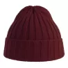 Bonnet en polyester recyclé côtelé avec revers, style pêcheur vintage, 78 g/m²