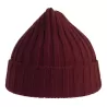 Bonnet en polyester recyclé côtelé avec revers, style pêcheur vintage, 78 g/m²