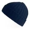 Bonnet en polyester recyclé côtelé avec revers, style pêcheur vintage, 78 g/m²