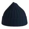 Bonnet en polyester recyclé côtelé avec revers, style pêcheur vintage, 78 g/m²