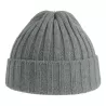 Bonnet en polyester recyclé côtelé avec revers, style pêcheur vintage, 78 g/m²
