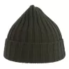 Bonnet en polyester recyclé côtelé avec revers, style pêcheur vintage, 78 g/m²
