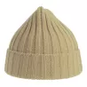 Bonnet en polyester recyclé côtelé avec revers, style pêcheur vintage, 78 g/m²