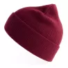 Bonnet en polyester recyclé avec rabat, doublé, maille côtelée, 65 g/m²