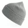 Bonnet en polyester recyclé avec rabat, doublé, maille côtelée, 65 g/m²