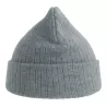 Bonnet en polyester recyclé avec rabat, doublé, maille côtelée, 65 g/m²
