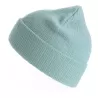 Bonnet en polyester recyclé avec rabat, doublé, maille côtelée, 65 g/m²