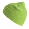 Bonnet en polyester recyclé avec rabat, doublé, maille côtelée, 65 g/m²