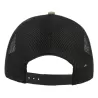 Casquette 5 panneaux style rapper, panneau avant renforcé, visière préformée, 219 g/m²