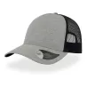Casquette 5 panneaux style rapper, panneau avant renforcé, visière préformée, 219 g/m²