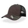 Casquette 5 panneaux style rapper, panneau avant renforcé, visière préformée, 219 g/m²