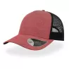 Casquette 5 panneaux style rapper, panneau avant renforcé, visière préformée, 219 g/m²