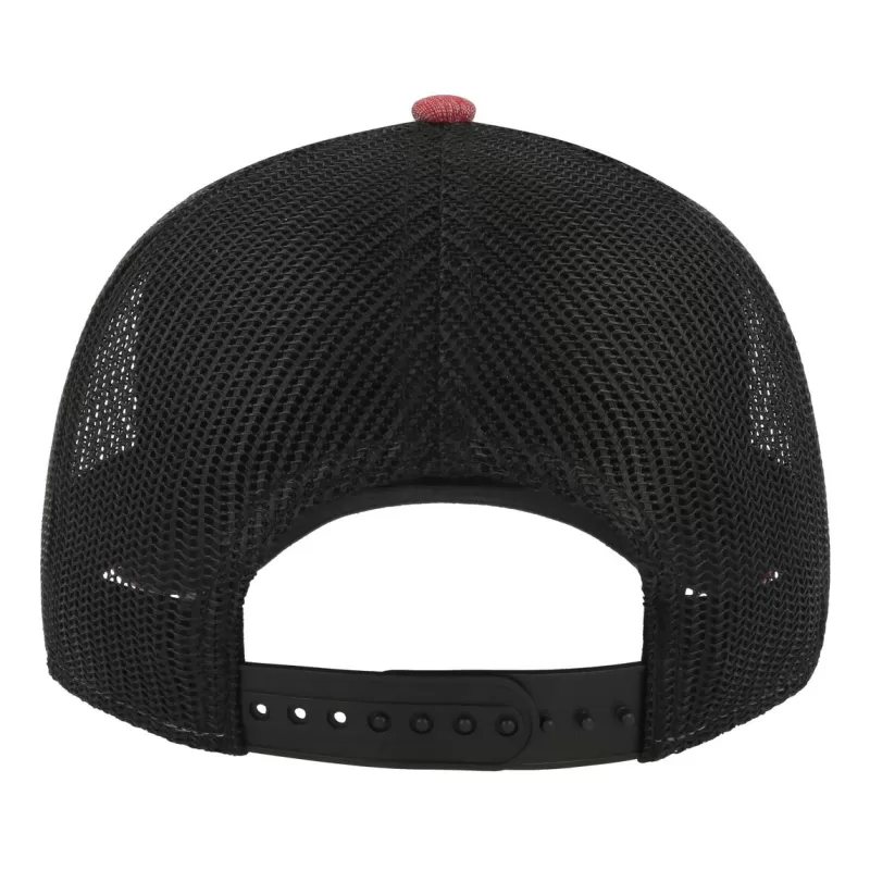 Casquette 5 panneaux style rapper, panneau avant renforcé, visière préformée, 219 g/m²