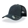 Casquette 5 panneaux style rapper, panneau avant renforcé, visière préformée, 219 g/m²