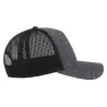 Casquette 5 panneaux style rapper, panneau avant renforcé, visière préformée, 219 g/m²