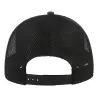 Casquette 5 panneaux style rapper, panneau avant renforcé, visière préformée, 219 g/m²